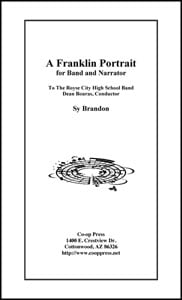 A Franklin Portrait Concert Band sheet music cover Thumbnail